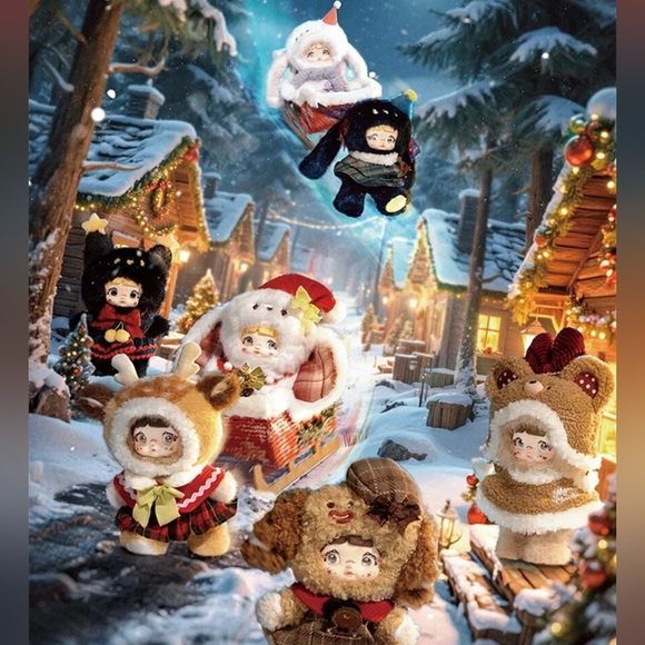 Sealed Nommi Magical Christmas Eve Blind Box-Confirmed Gift-Giving Deer - Picture 2 of 7